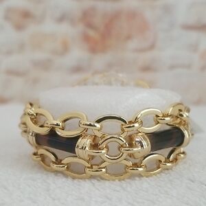 New Ralph Lauren Triple Row Barrel Bracelet